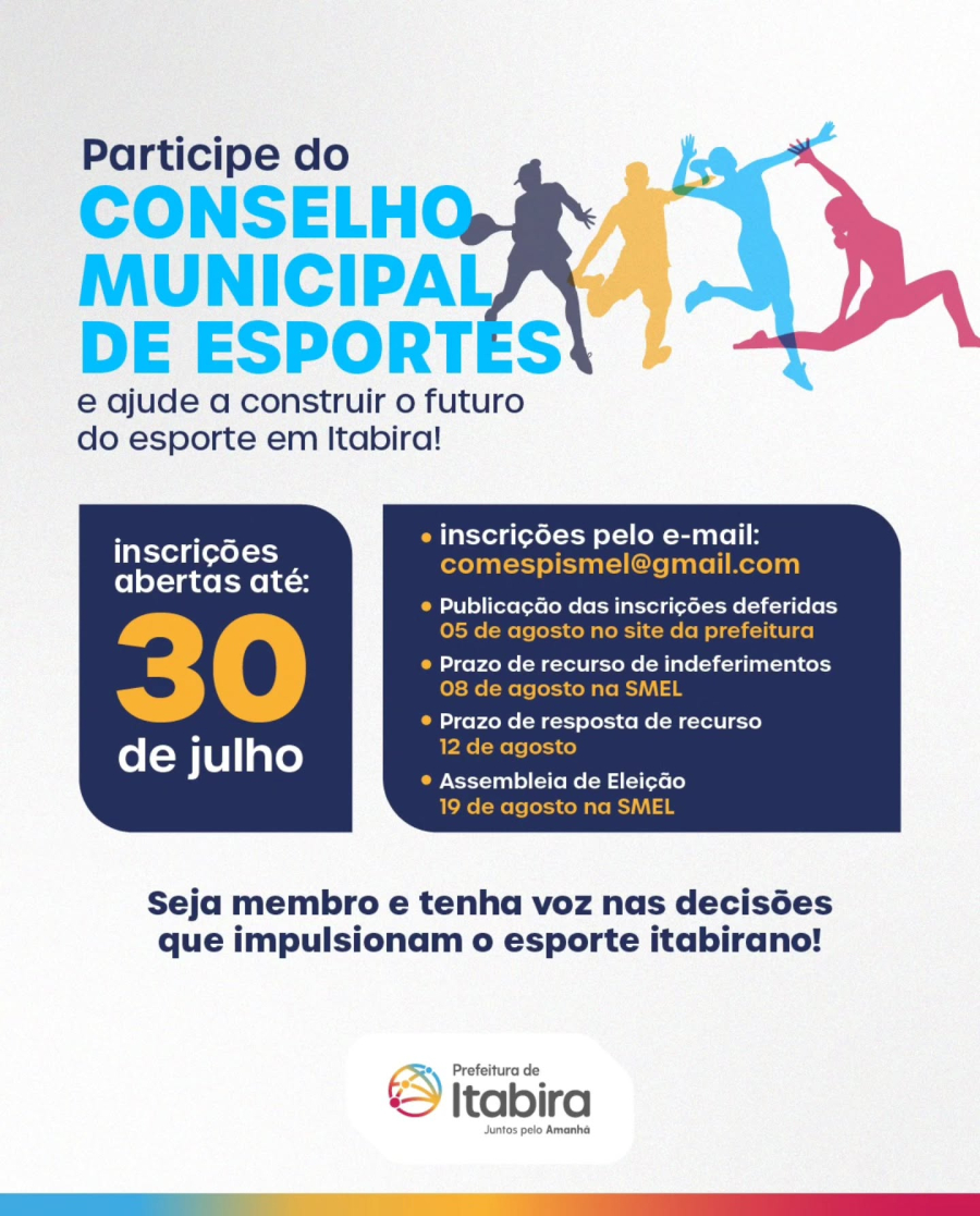 Seja a Voz do Esporte em Itabira!
