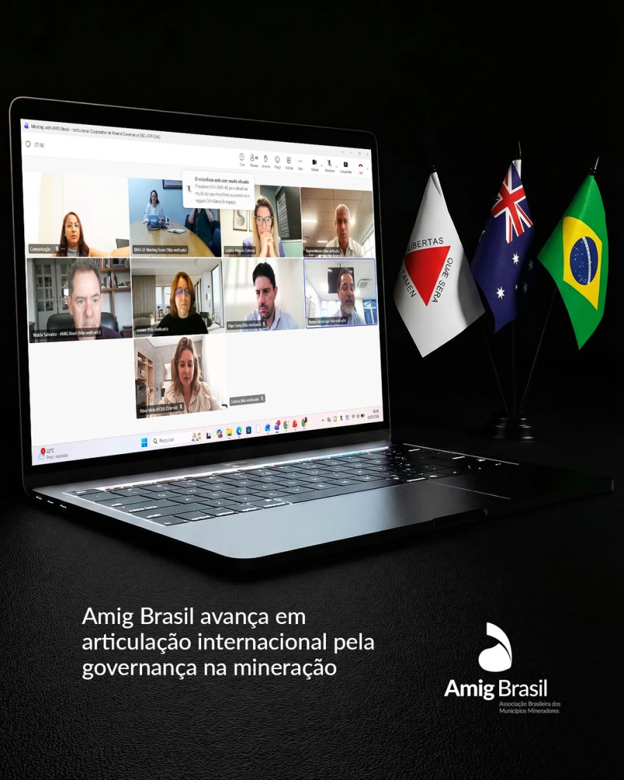 Cooperação Internacional: AMIG e Embaixada da Austrália Unem Forças pela Governança Mineral
